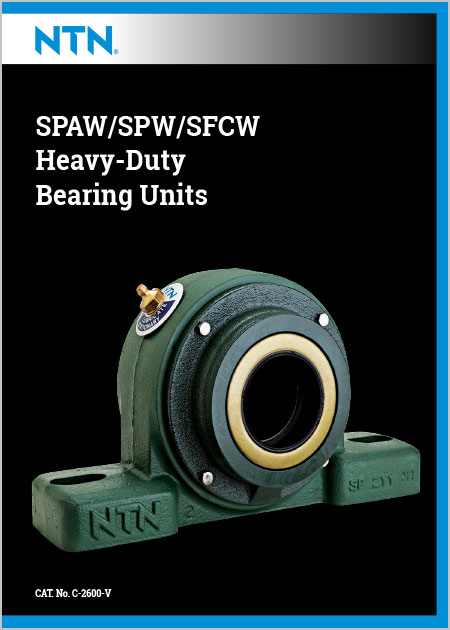 请厂家SPAW / SPW SFCW重型轴承单元目录封面图片
